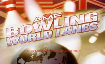 AMF Bowling World Lanes screen shot title